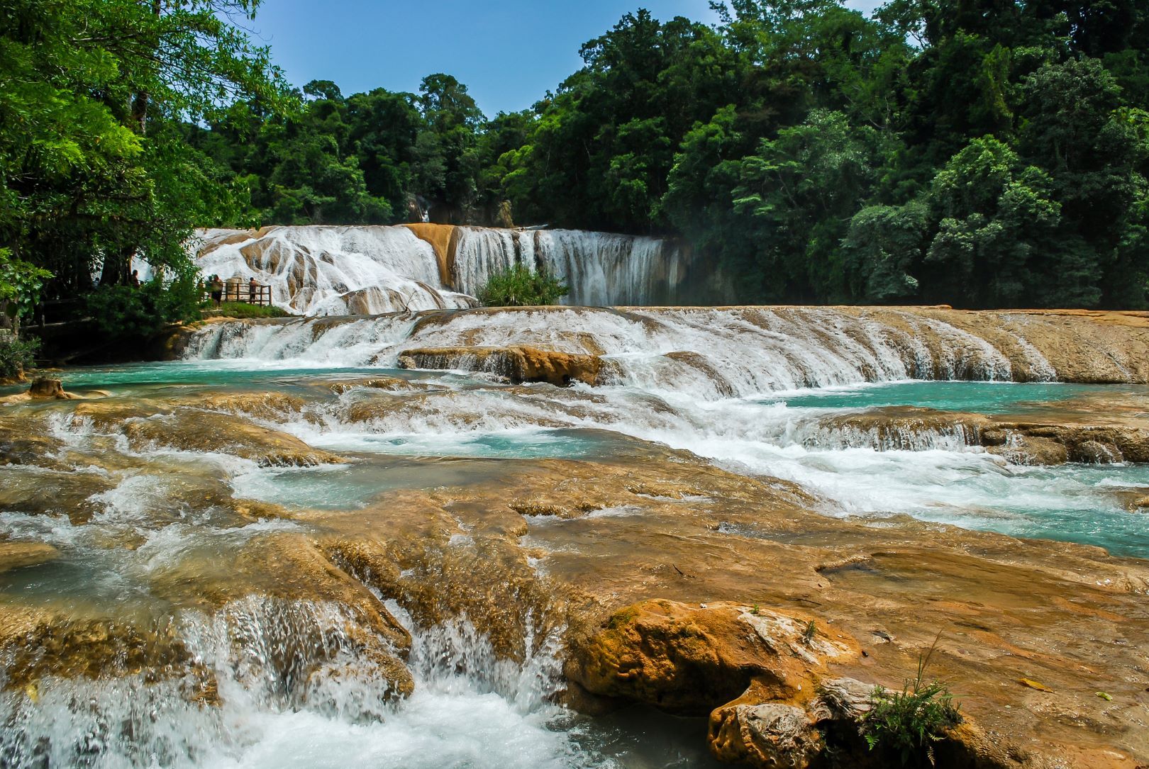 Mexiko_Agua_Azul_Wasserfälle