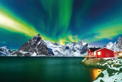 Norwegen_Nordlichter_Lofoten