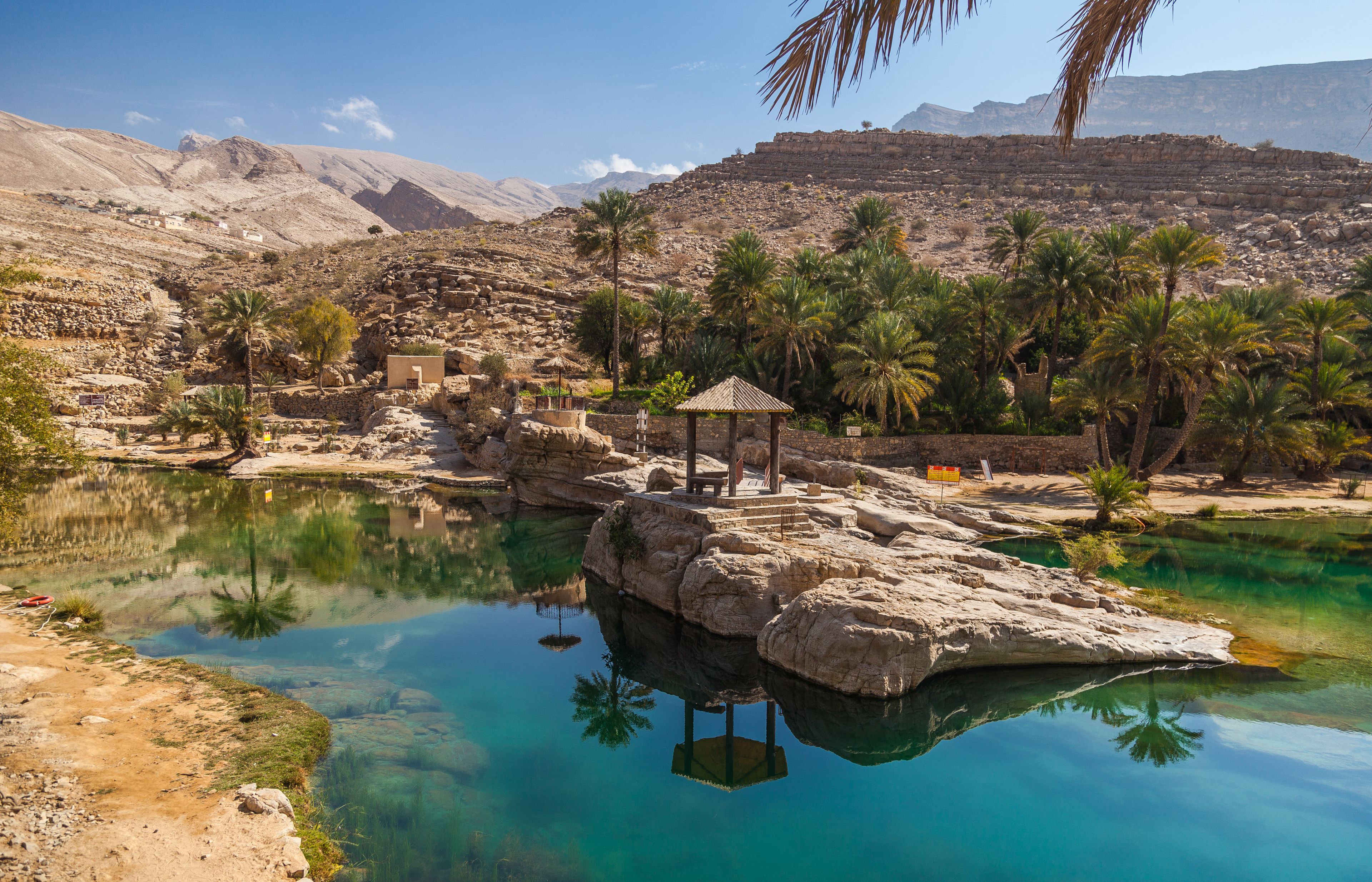 Oase Wadi Bani Khalid Oman