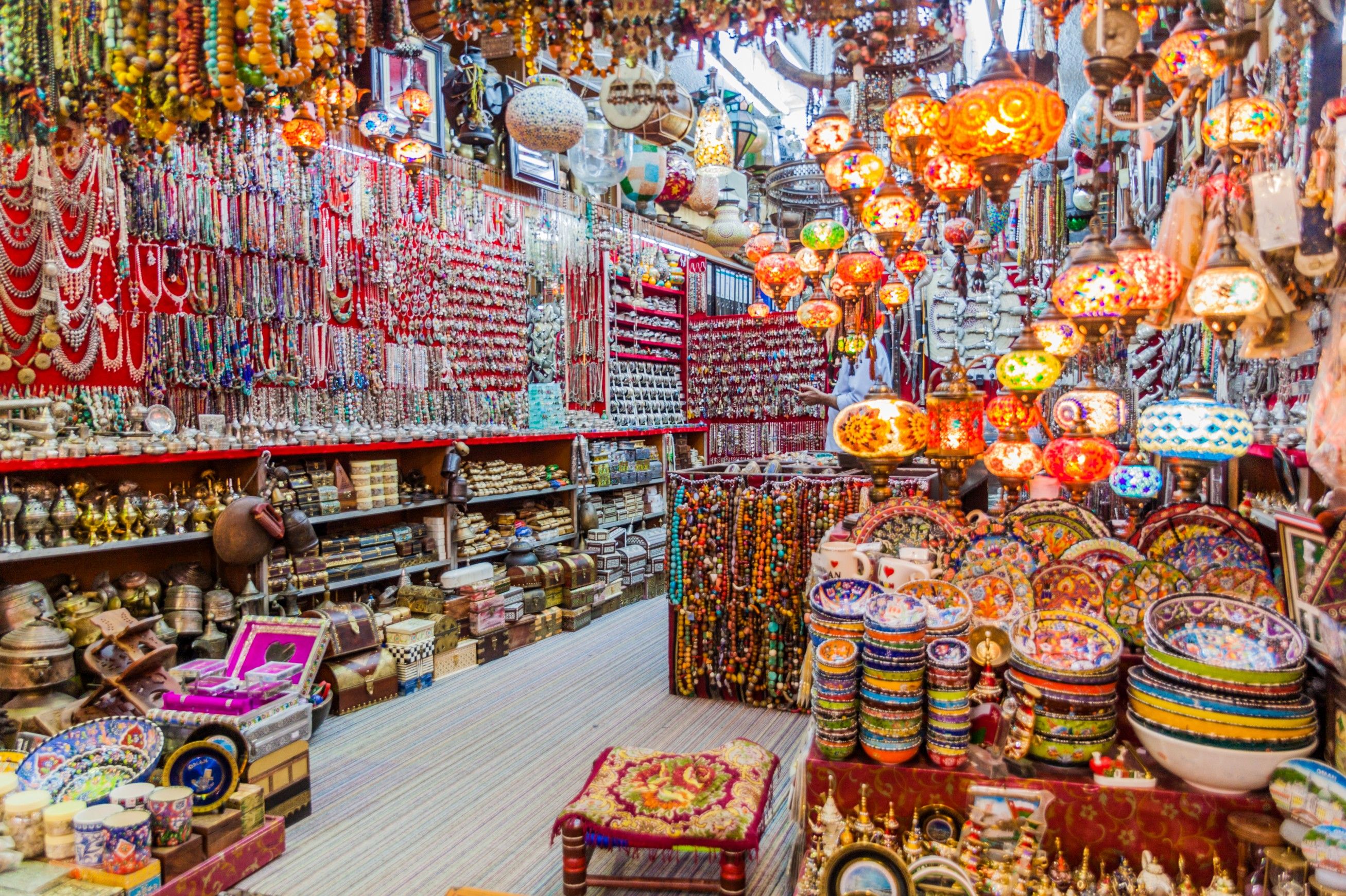 Shop Muttrah Souq in Muscat Oman