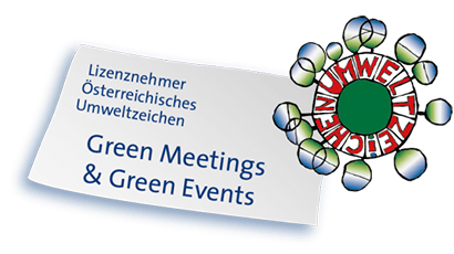 Lizenznehmer Österreichisches Umweltzeichen - Green Meetings & Green Events